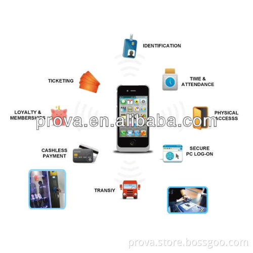 NFC device for iPhone/iPAD/iPod Touch secure wireless payment
